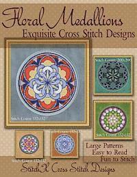 bokomslag Floral Medallions Exquisite Cross Stitch designs: Five Designs for Cross Stitch in Fun Geometric Styles