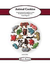 bokomslag Animal cookies: A step by step picture guide to create 60 different cookie designs