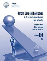 bokomslag Uniform Laws and Regulations in the areas of legal metrology and engine fuel quality