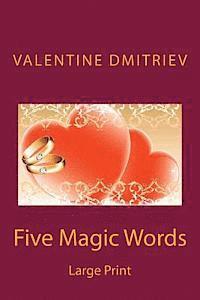 bokomslag Five Magic Words - Large Print