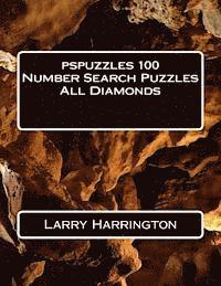 bokomslag pspuzzles 100 Number Search Puzzles All Diamonds