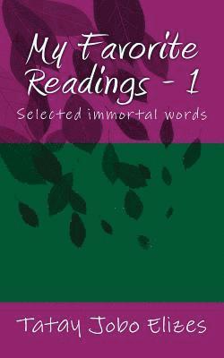 My Favorite Readings - 1 1