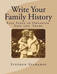 bokomslag Write Your Family History