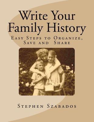 Write Your Family History 1