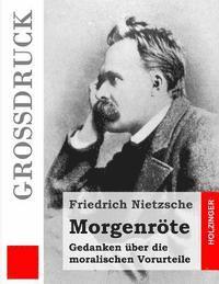 bokomslag Morgenröte (Großdruck): Gedanken über die moralischen Vorurteile