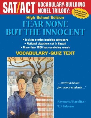 Fear None But The Innocent: High School Vocabulary-Quiz Text 1