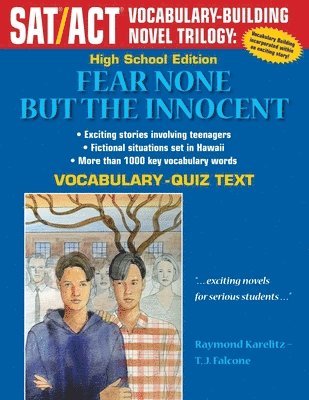 Raymond Karelitz - Fear None But The Innocent: High School Vocabulary-Quiz Text, Häftad