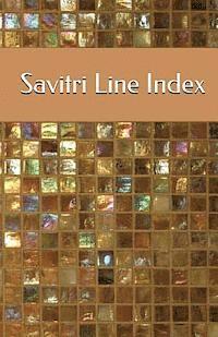 Sri Aurobindo - Savitri Line Index, Häftad