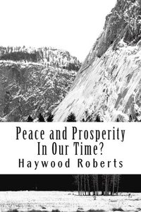 bokomslag Peace and Prosperity In Our Time?: A discussion of the global financial crisis, risks of hyperinflation, loss of civility, compassion and common sense