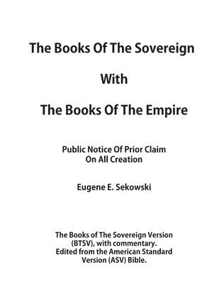 The Books of The Sovereign With The Books of The Empire 1