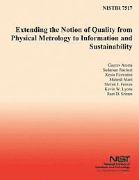 bokomslag Extending the Notion of Quality from Physical Metrology to Information and Sustainability