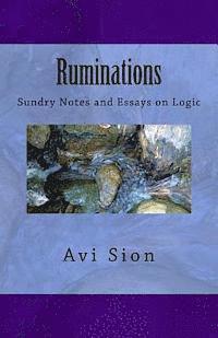 AVI Sion, Avi Sion - Ruminations, Häftad