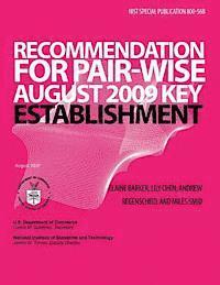 bokomslag Recommendation for Pair-Wise Key Establishment Schemes Using Integer Factorization Cryptography