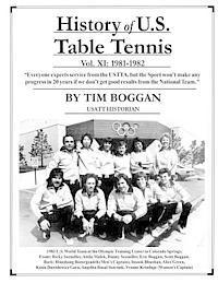 History of U.S. Table Tennis Volume 11 1