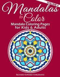 bokomslag Mandalas to Color - Mandala Coloring Pages for Kids & Adults