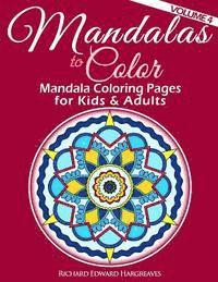 Mandalas to Color - Mandala Coloring Pages for Kids & Adults 1