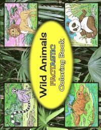 bokomslag Wild Animals: Factastic Coloring Book