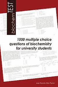 bokomslag biochemTEST: 1000 multiple choice questions of biochemistry for university students