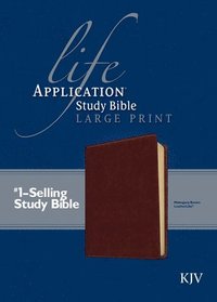 bokomslag Kjv Life Application Study Bible, Second Edition, Large Print (Red Letter, Leatherlike, Brown)