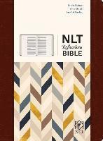 bokomslag Nlt Reflections Bible (Hardcover Leatherlike, Mahogany Brown)