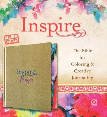 bokomslag Inspire PRAYER Bible NLT: The Bible for Coloring & Creative Journaling