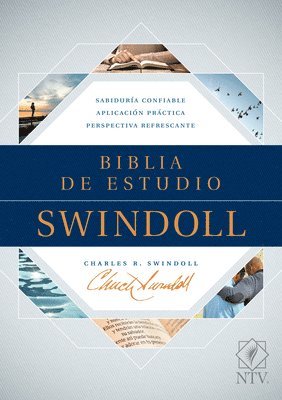Biblia de estudio Swindoll NTV, Tapa dura, Azul 1