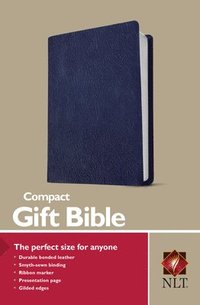 bokomslag NLT Compact Gift Bible, Navy