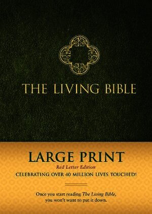 Tyndale, New Living Translation - Living Bible Large Print Red Letter Edition, Inbunden