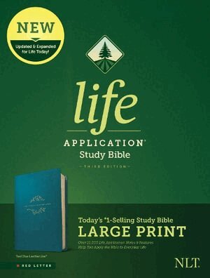 Tyndale - NLT Life Application Study Bible, Third Edition, Large Print, Inbunden