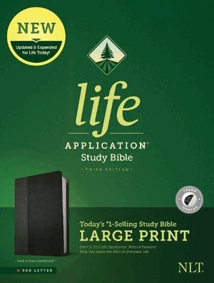 Tyndale - NLT Life Application Study Bible, Third Edition, Large Print, Inbunden