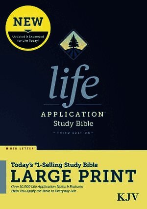 KJV Life Application Study Bible, Third Edition, Large Print