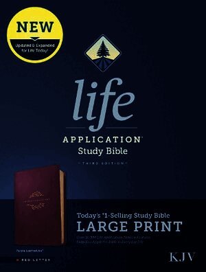 KJV Life Application Study Bible, Third Edition, Large Print