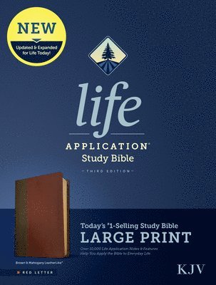 Tyndale - KJV Life Application Study Bible, Third Edition, Large Print, Inbunden