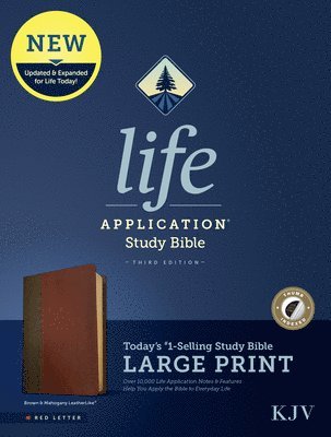 bokomslag KJV Life Application Study Bible, Third Edition, Large Print