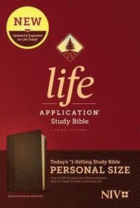 bokomslag NIV Life Application Study Bible, Third Edition, Personal Size (Leatherlike, Dark Brown/Brown)