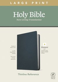 bokomslag NLT Large Print Thinline Reference Bible, Filament Edition