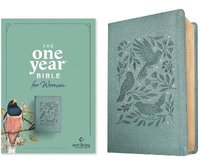 bokomslag NLT The One Year Bible for Women, Birdsong Teal