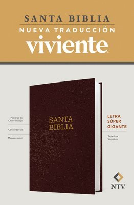 bokomslag Santa Biblia NTV, letra super gigante (Letra Roja, Tapa dura