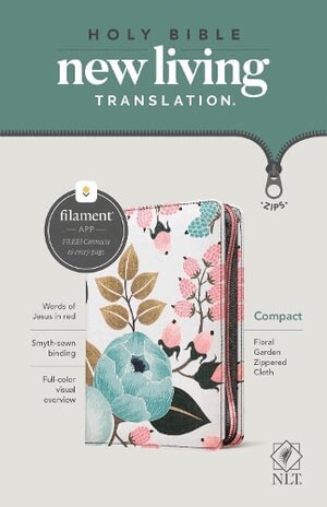 Tyndale - NLT Compact Zipper Bible, Filament-Enabled Edition, Häftad