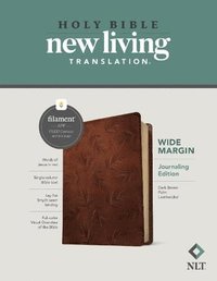 bokomslag NLT Wide Margin Bible, Filament Enabled Edition, Brown