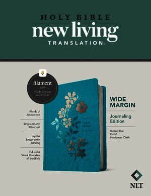 NLT Wide Margin Bible, Filament Enabled Edition, Blue