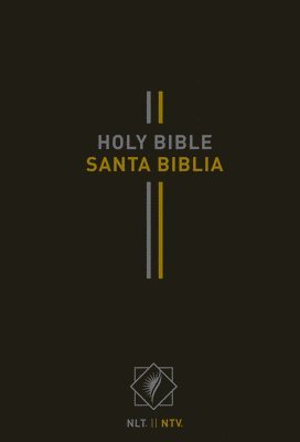 Tyndale - Bilingual Bible / Biblia bilinguee NLT/NTV (Hardcover, Black), Inbunden