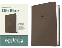 bokomslag NLT Premium Gift Bible, Red Letter, LeatherLike, Star Cross