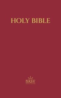 bokomslag NRSV Updated Edition Pew Bible with Apocrypha (Hardcover, Burgundy)