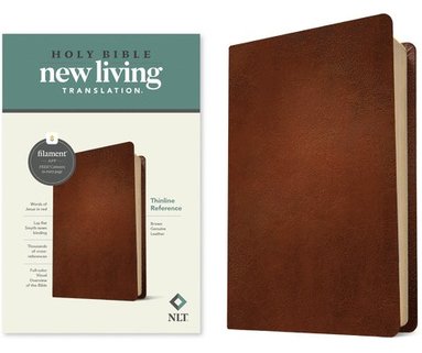 bokomslag NLT Thinline Reference Bible, Filament Edition, Brown