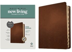 Tyndale - NLT Wide Margin Bible, Filament Enabled Edition, Brown, Inbunden