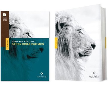 bokomslag NLT Courage for Life Study Bible for Men (Hardcover, Filament Enabled)
