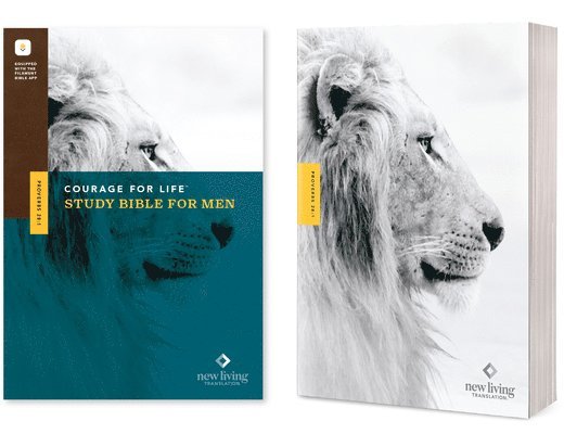 NLT Courage for Life Study Bible for Men (Softcover, Filament Enabled) 1