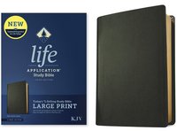 bokomslag KJV Life Application Study Bible, Third Edition, Large Print (Genuine Leather, Black, Red Letter)