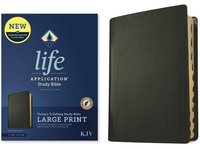 bokomslag KJV Life Application Study Bible, Third Edition, Large Print (Genuine Leather, Black, Indexed, Red Letter)